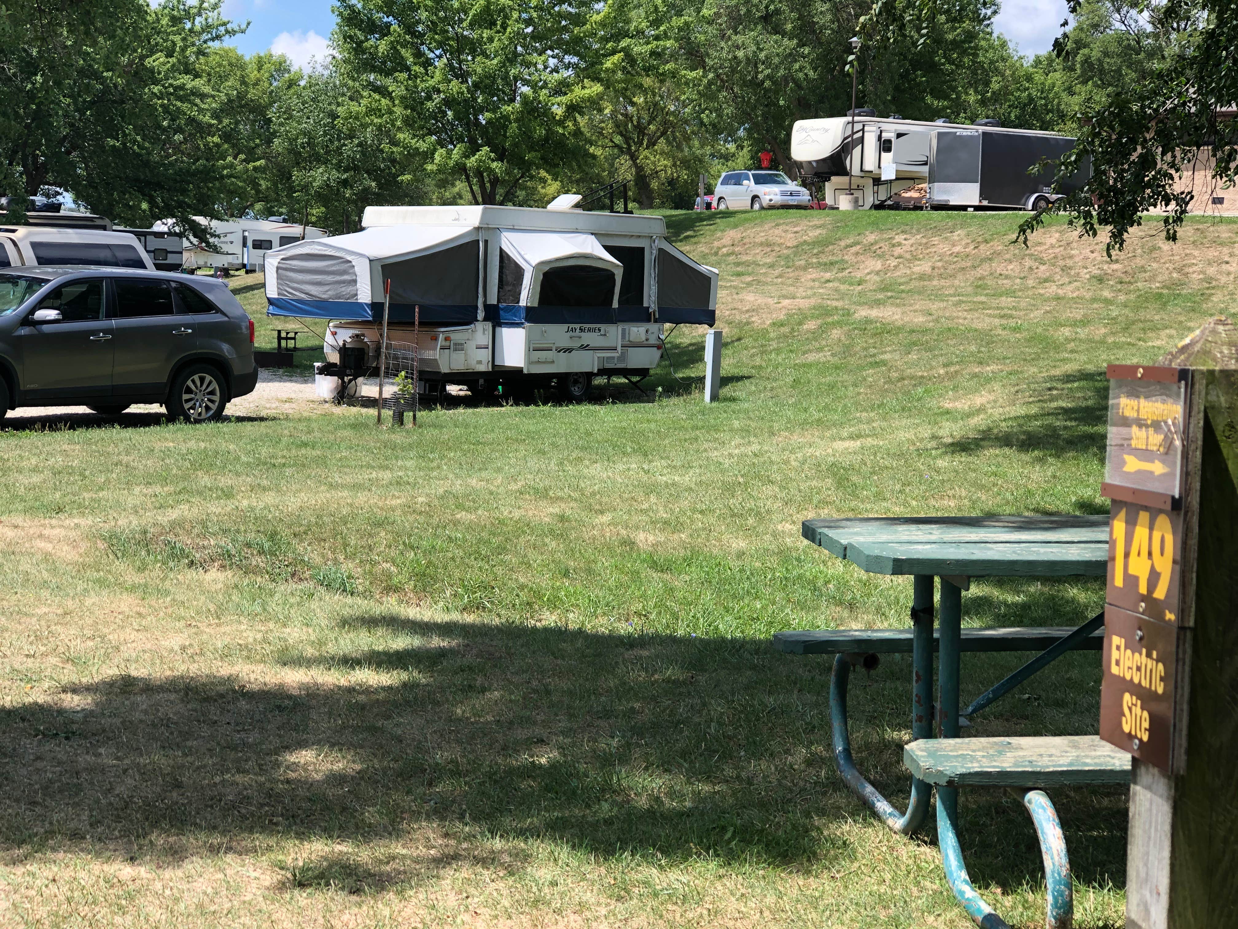 Lee D.'s photo of rv camping at Lake Anita State Park Campground near Stuart, IA