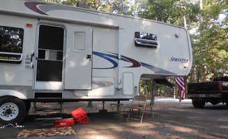 Myra P.'s photo of rv camping at Waveland Park near Blue Mountain, AR