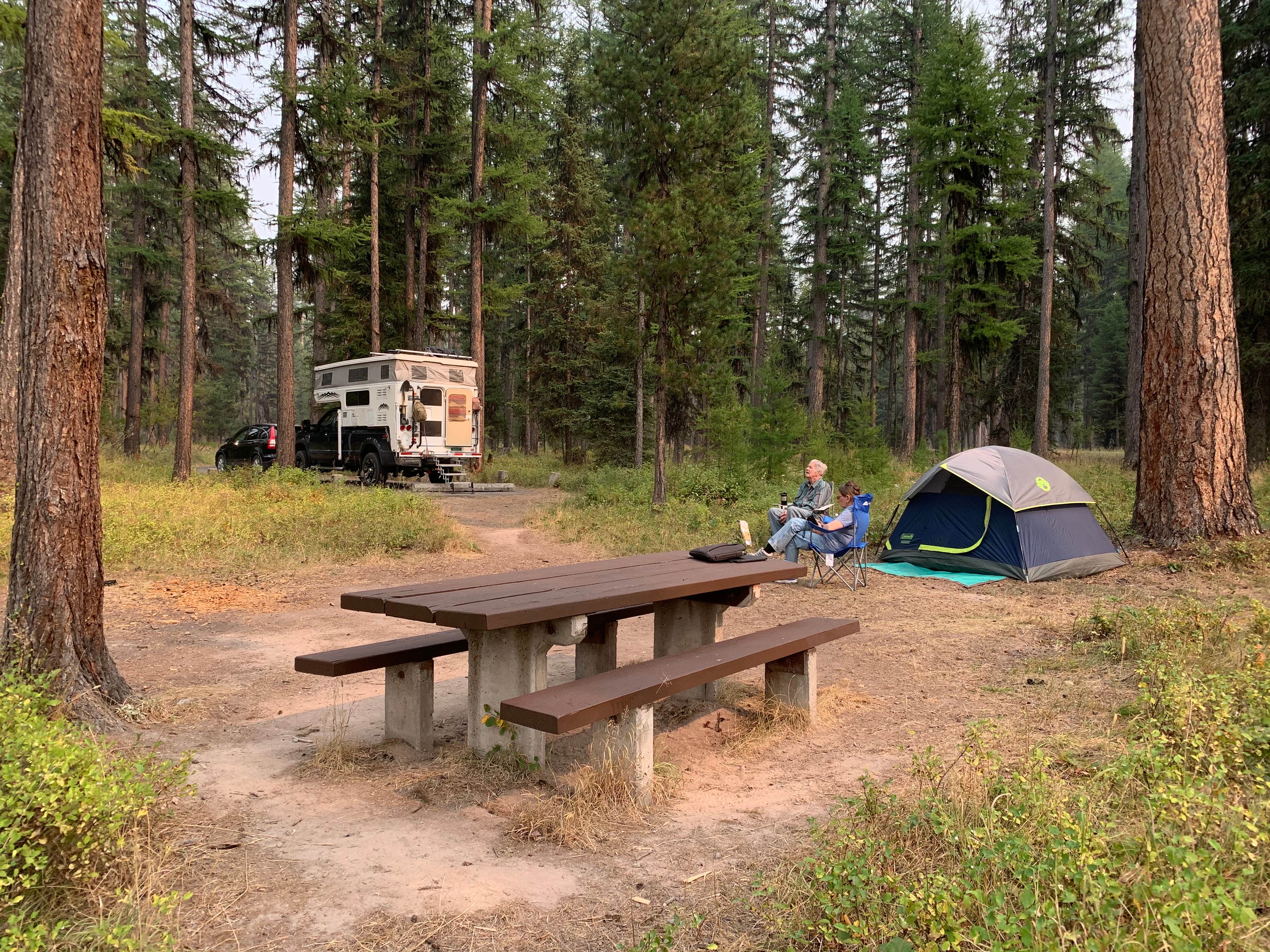 Judy T.'s photo at Seeley Lake Lolo Campground (MT) — Lolo National Forest near Ovando, MT