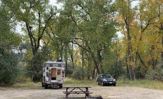 Judy T.'s photo of rv camping at Manuel Lisa near Forsyth, MT