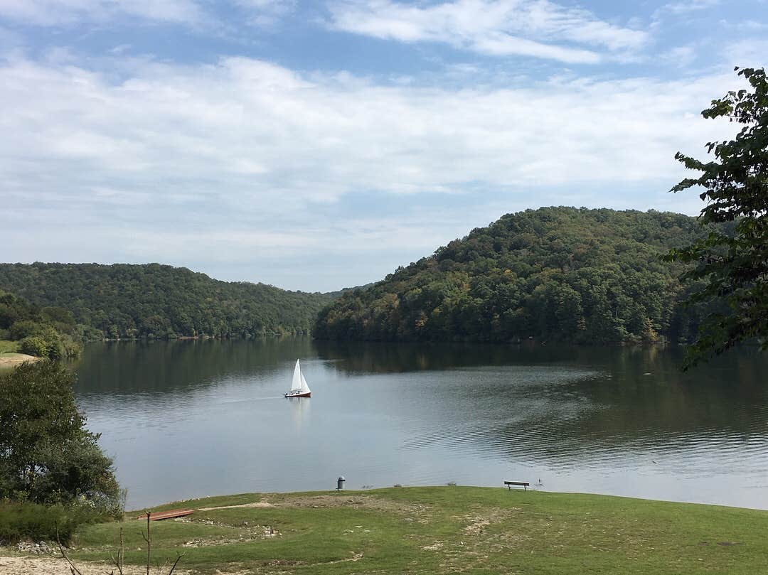 Camper-submitted photo at Old Orchard Campground — Beech Fork State Park near Lesage, WV