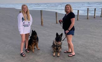 Txmohawk's photo of camping with pets at Galveston Island KOA Holiday near Jamaica Beach, TX