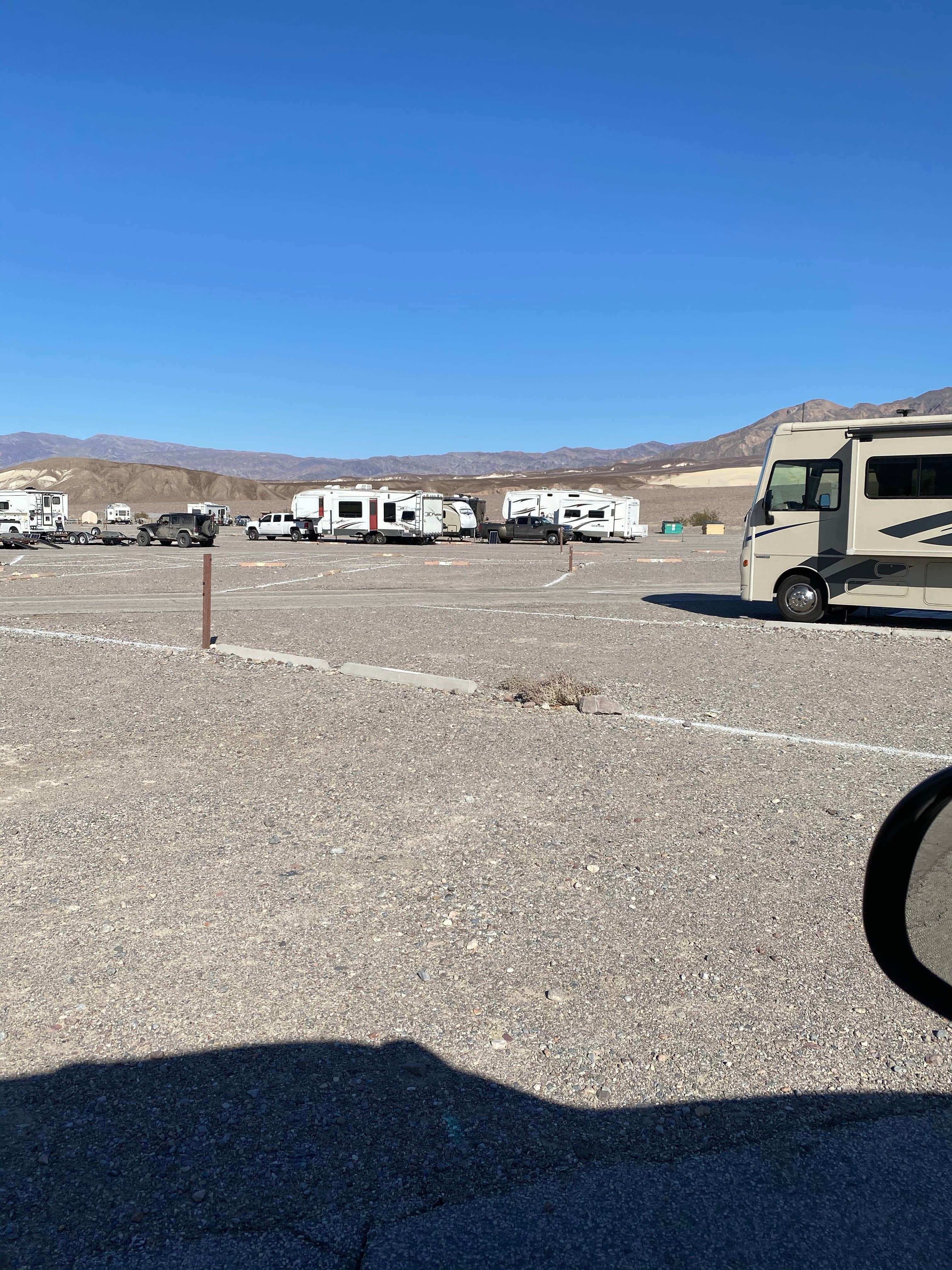 Brittney  C.'s photo of rv camping at Sunset Campground — Death Valley National Park near Death Valley National Park