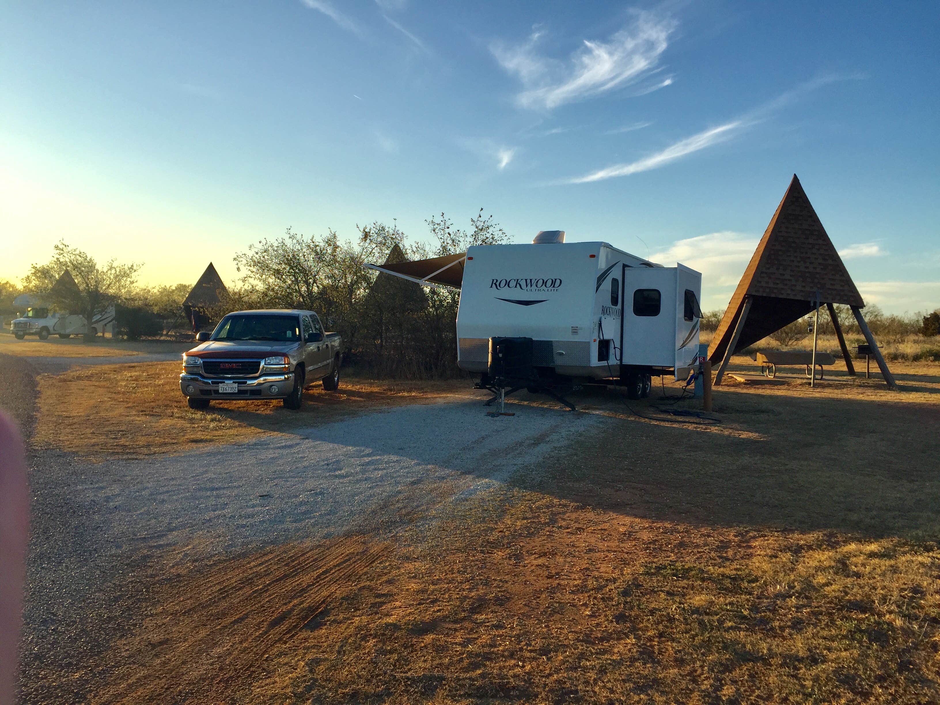 Michael's photo of rv camping at Copper Breaks State Park Campground near Altus, OK