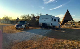 Michael's photo of rv camping at Copper Breaks State Park Campground near Quanah, TX