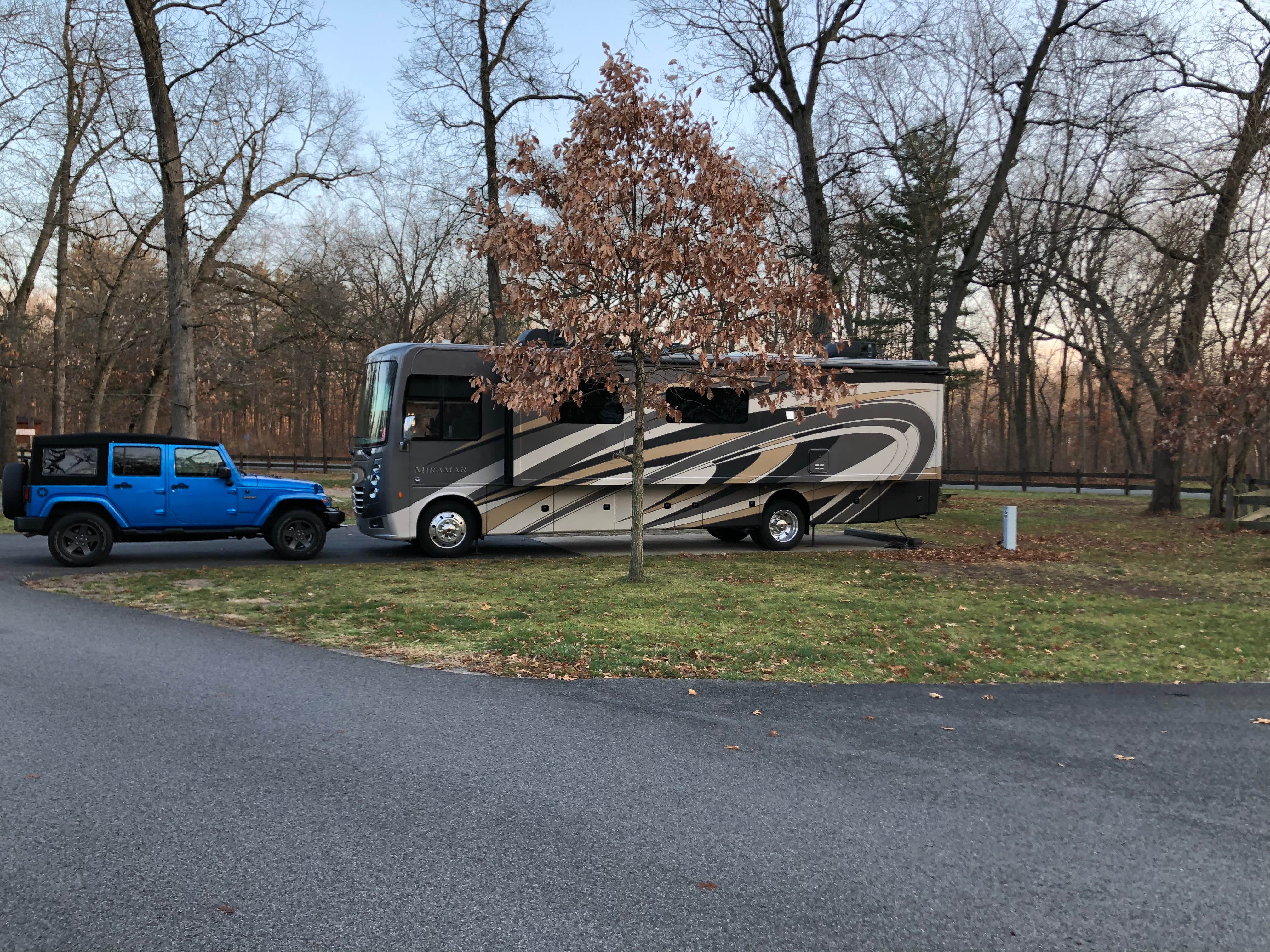 Chris M.'s photo of rv camping at Indiana Dunes State Park Campground near Thornton, IL