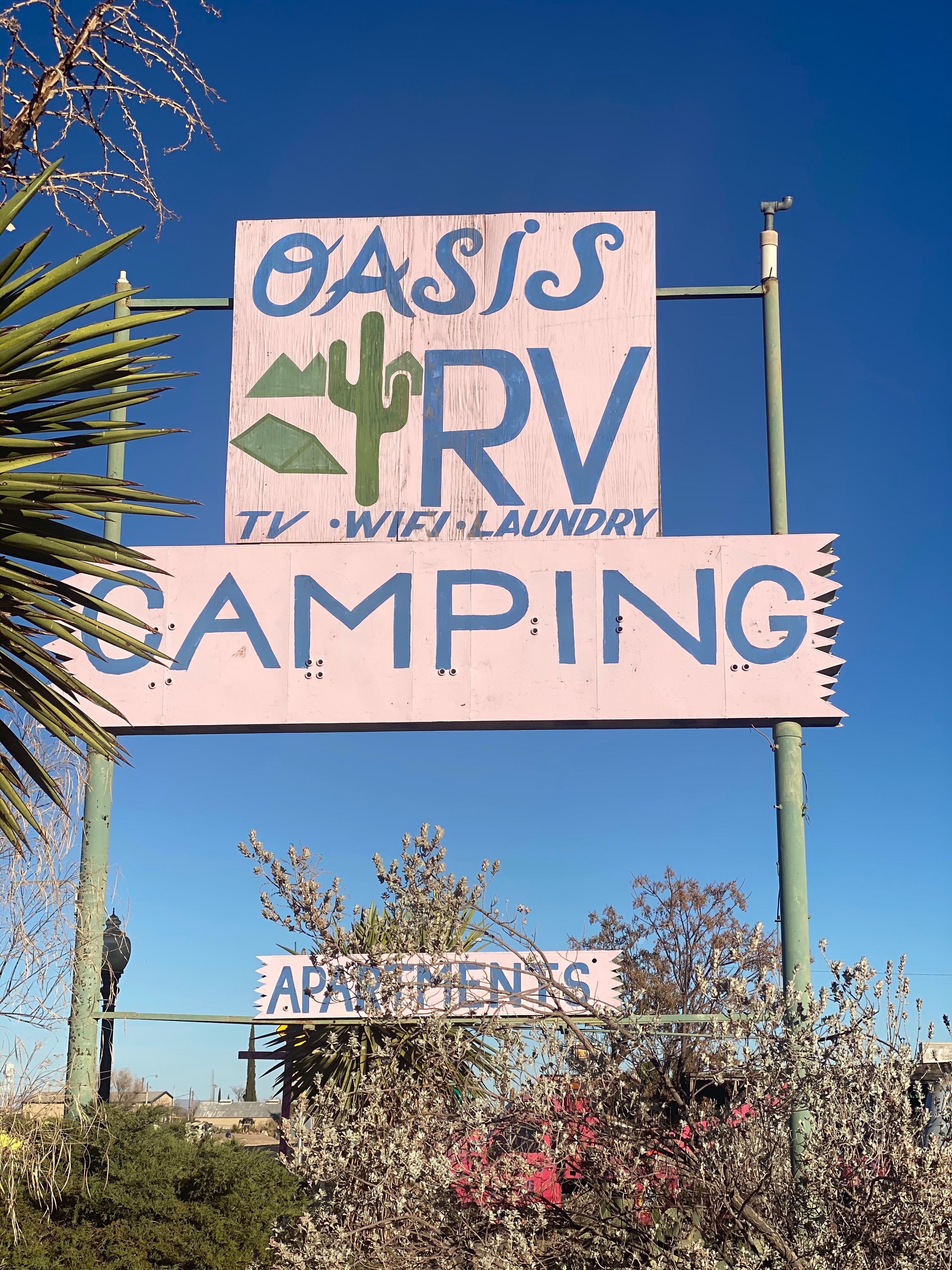 Camper submitted image from Oasis RV Park & Apartments - 5