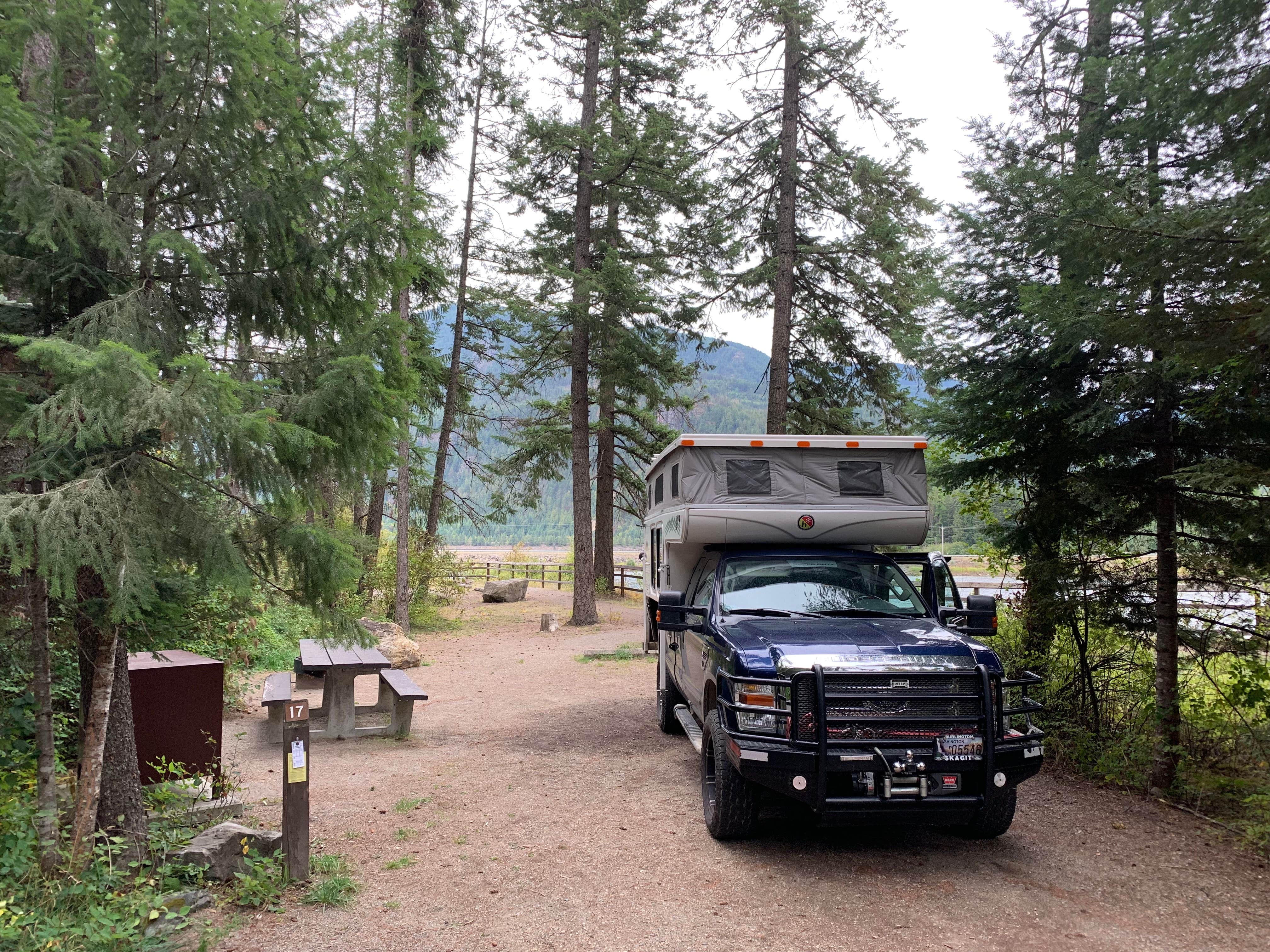 Camper-submitted photo at Kootenai National Forest Bull River Campground near Noxon, MT