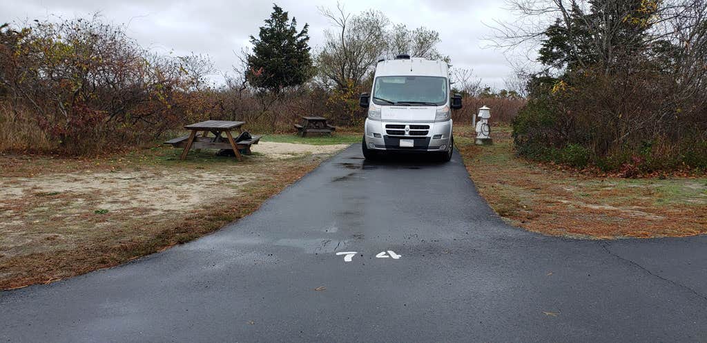 Jean C.'s photo of rv camping at Scusset Beach State Reservation near Manomet, MA