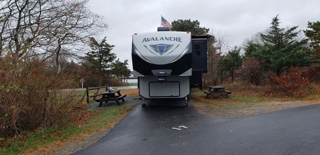 Jean C.'s photo of rv camping at Scusset Beach State Reservation near Dennis Port, MA