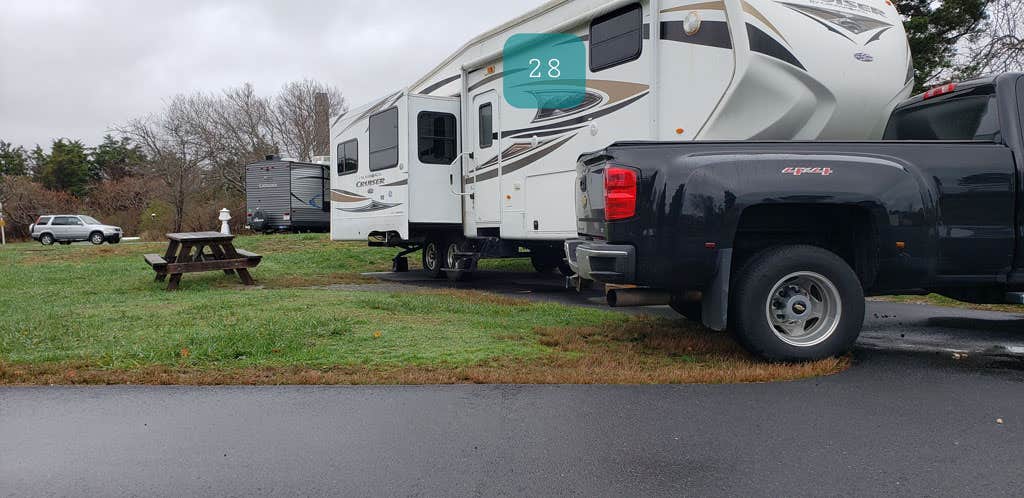 Jean C.'s photo of rv camping at Scusset Beach State Reservation near South Dartmouth, MA