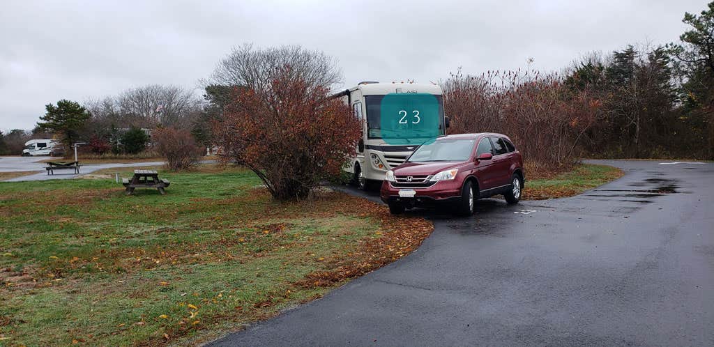 Jean C.'s photo of rv camping at Scusset Beach State Reservation near South Dennis, MA