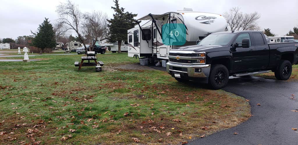 Jean C.'s photo of rv camping at Scusset Beach State Reservation near Cotuit, MA