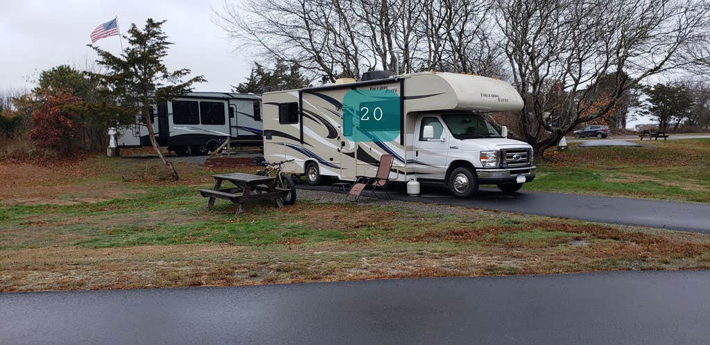 Jean C.'s photo of rv camping at Scusset Beach State Reservation near Truro, MA