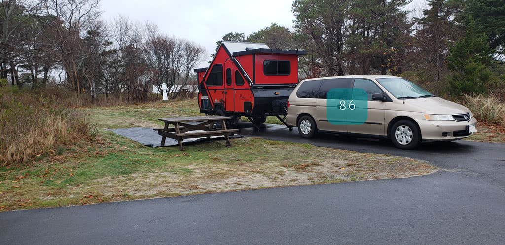 Jean C.'s photo of rv camping at Scusset Beach State Reservation near West Barnstable, MA