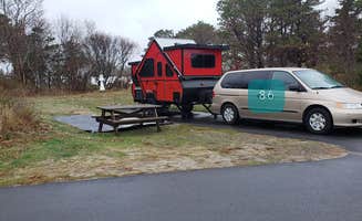 Jean C.'s photo of rv camping at Scusset Beach State Reservation near West Barnstable, MA