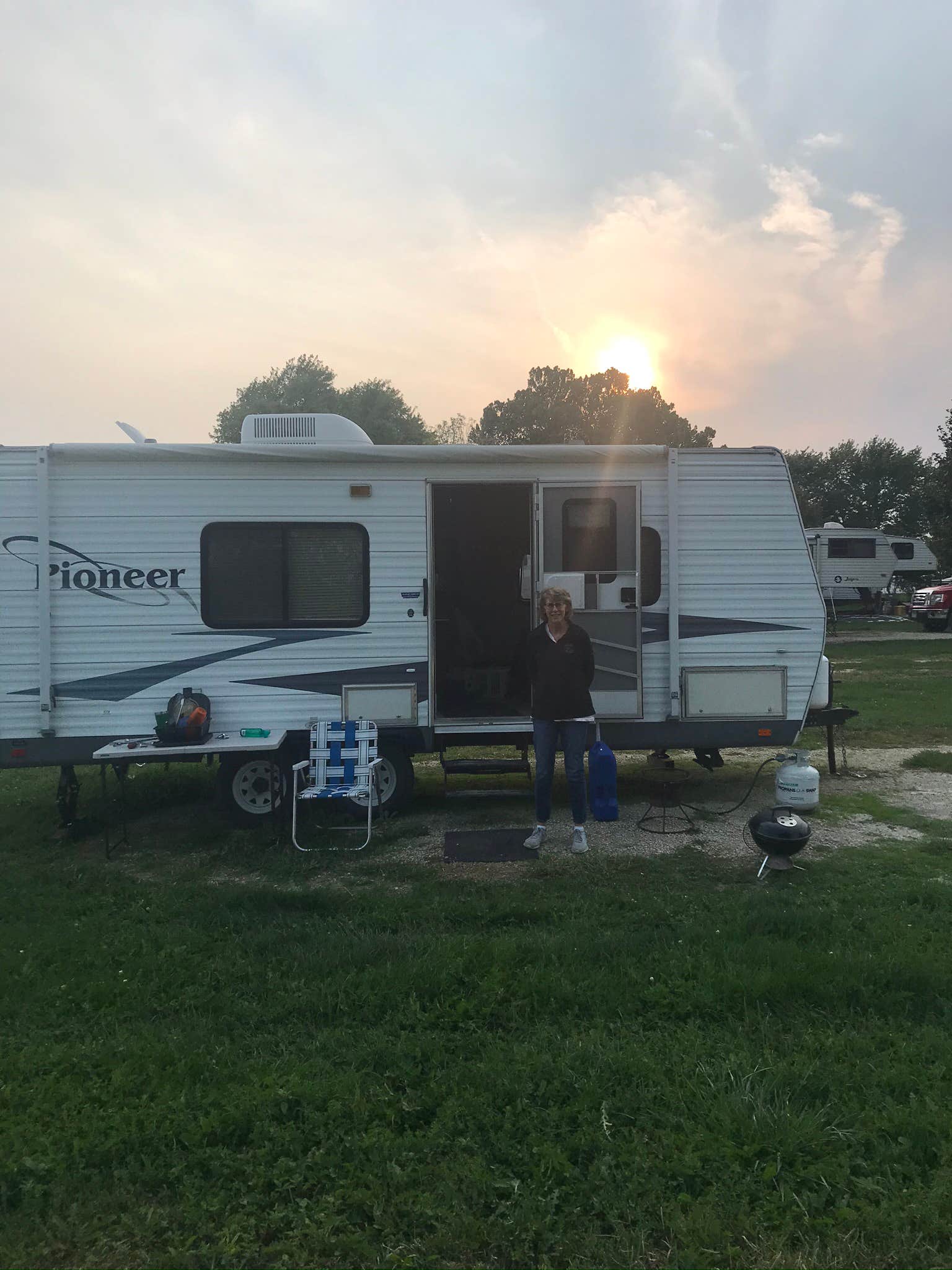 Camper submitted image from Madison County Fairground Campground - 1