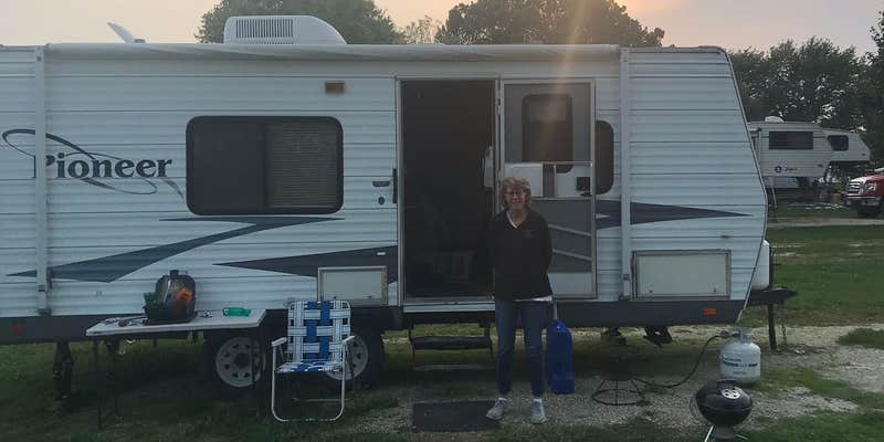 Camper submitted image from Madison County Fairground Campground