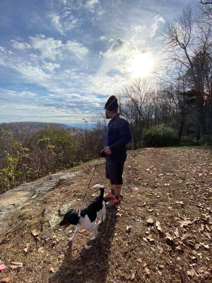 Benjamin K.'s photo of camping with pets at Monte Sano State Park Campground near Arab, AL