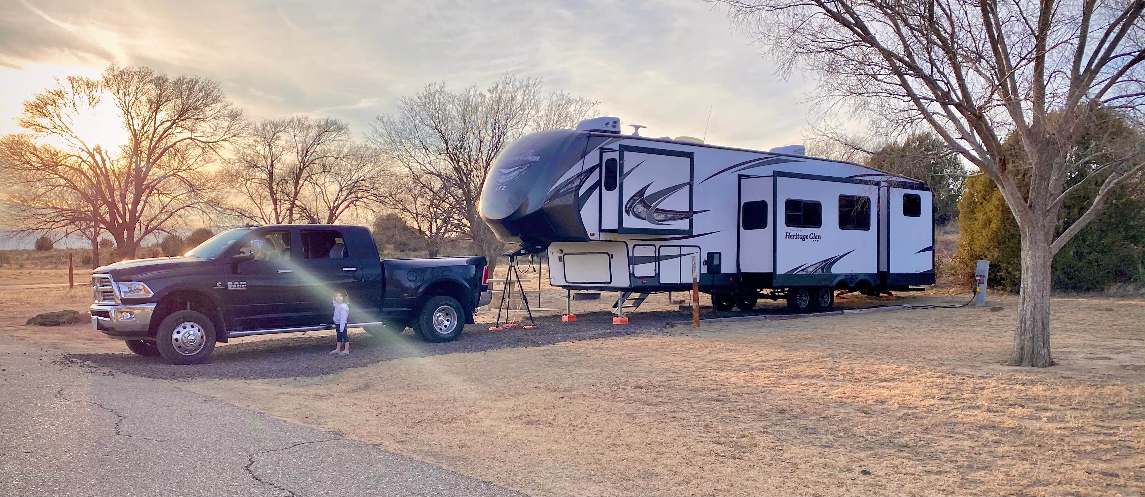 Daniel P.'s photo of rv camping at Black Mesa State Park Campground near Pritchett, CO