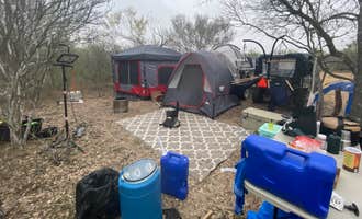 Camping near Fort Clark Springs Camping World: The Camping Spot, Uvalde, Texas