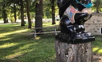 Mindy's photo of camping with pets at Marysville City Park in Kansas