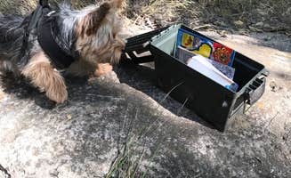 Mindy's photo of camping with pets at Oberlin-Sappa State Park near Colby, KS