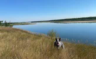 Shelly S.'s photo of camping with pets at Cross Ranch State Park Campground in North Dakota