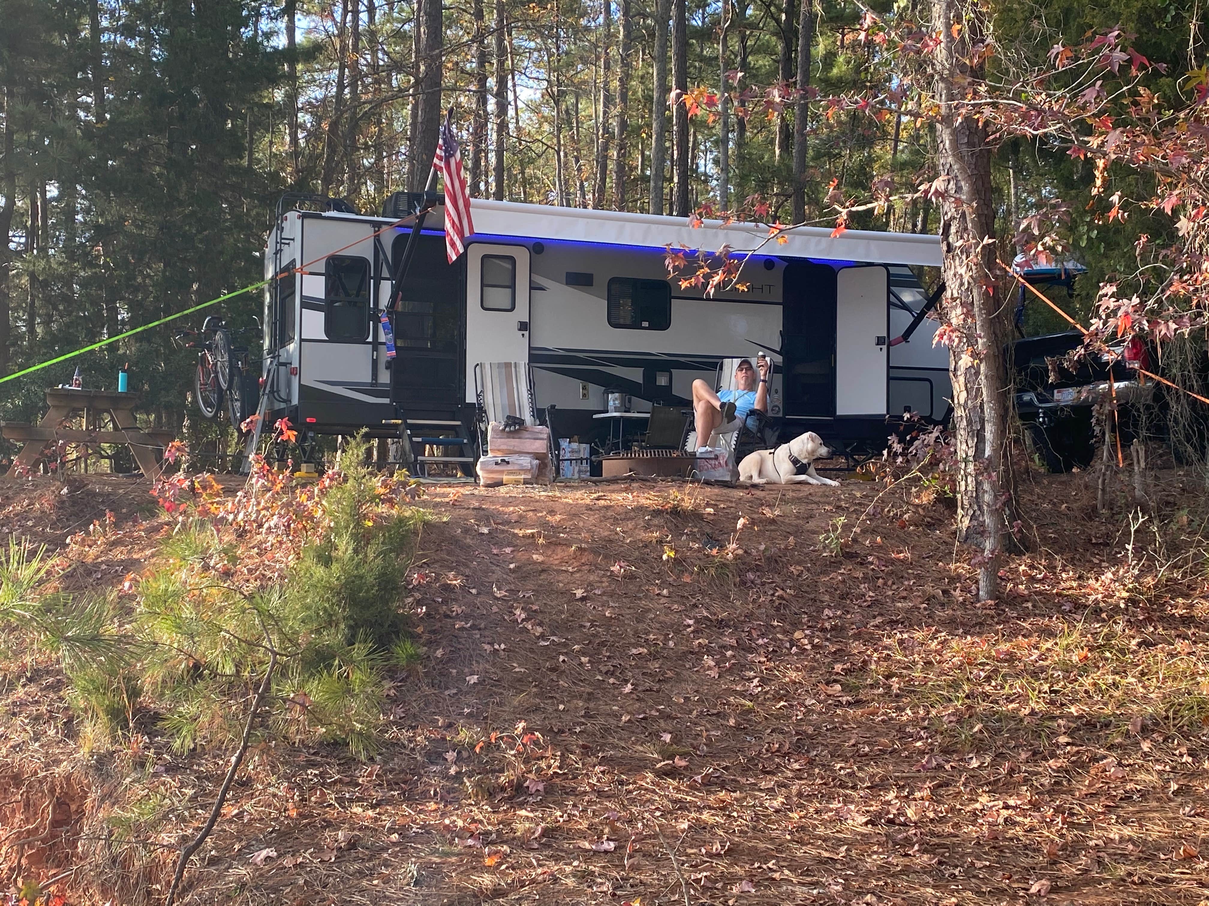 Valerie L.'s photo of rv camping at Hamilton Branch State Park Campground near Greenwood, SC