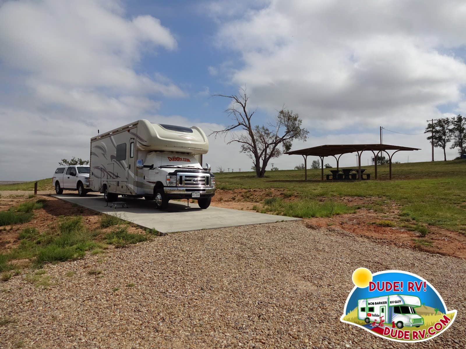 Dude R.'s photo of rv camping at Sanford-Yake Campground — Lake Meredith National Recreation Area near Hartley, TX