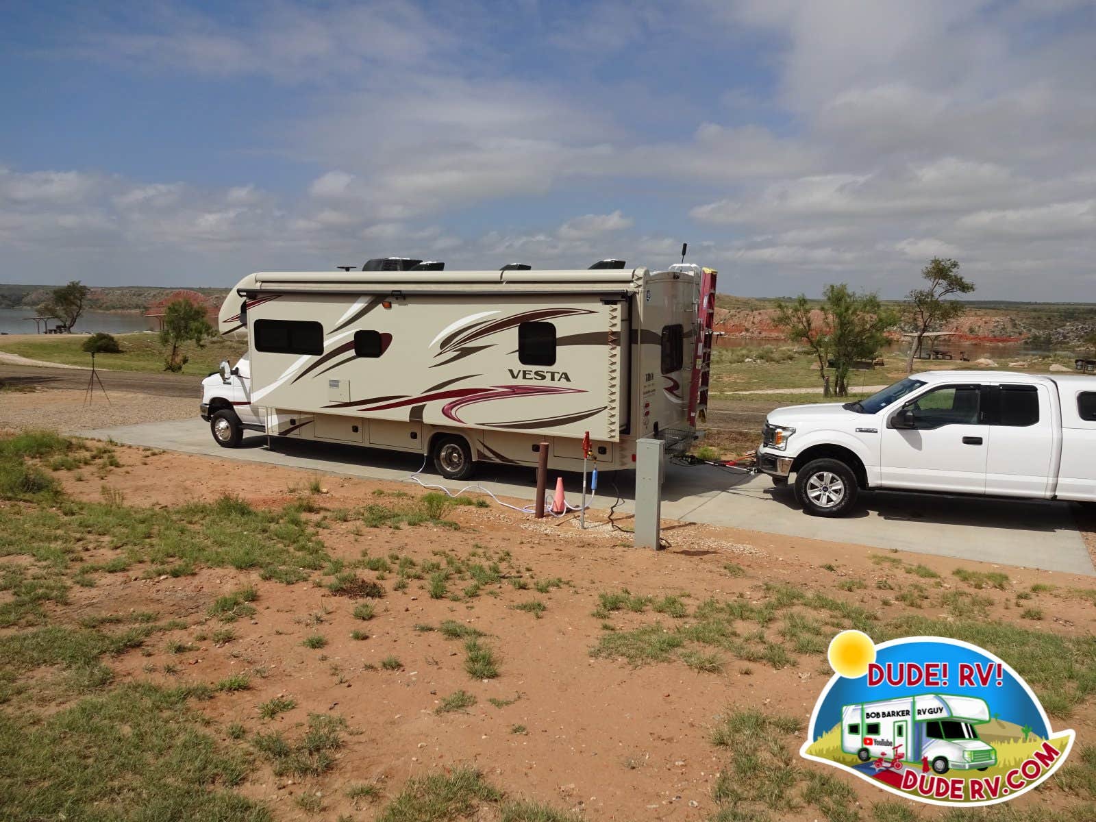 Dude R.'s photo of rv camping at Sanford-Yake Campground — Lake Meredith National Recreation Area near Hartley, TX