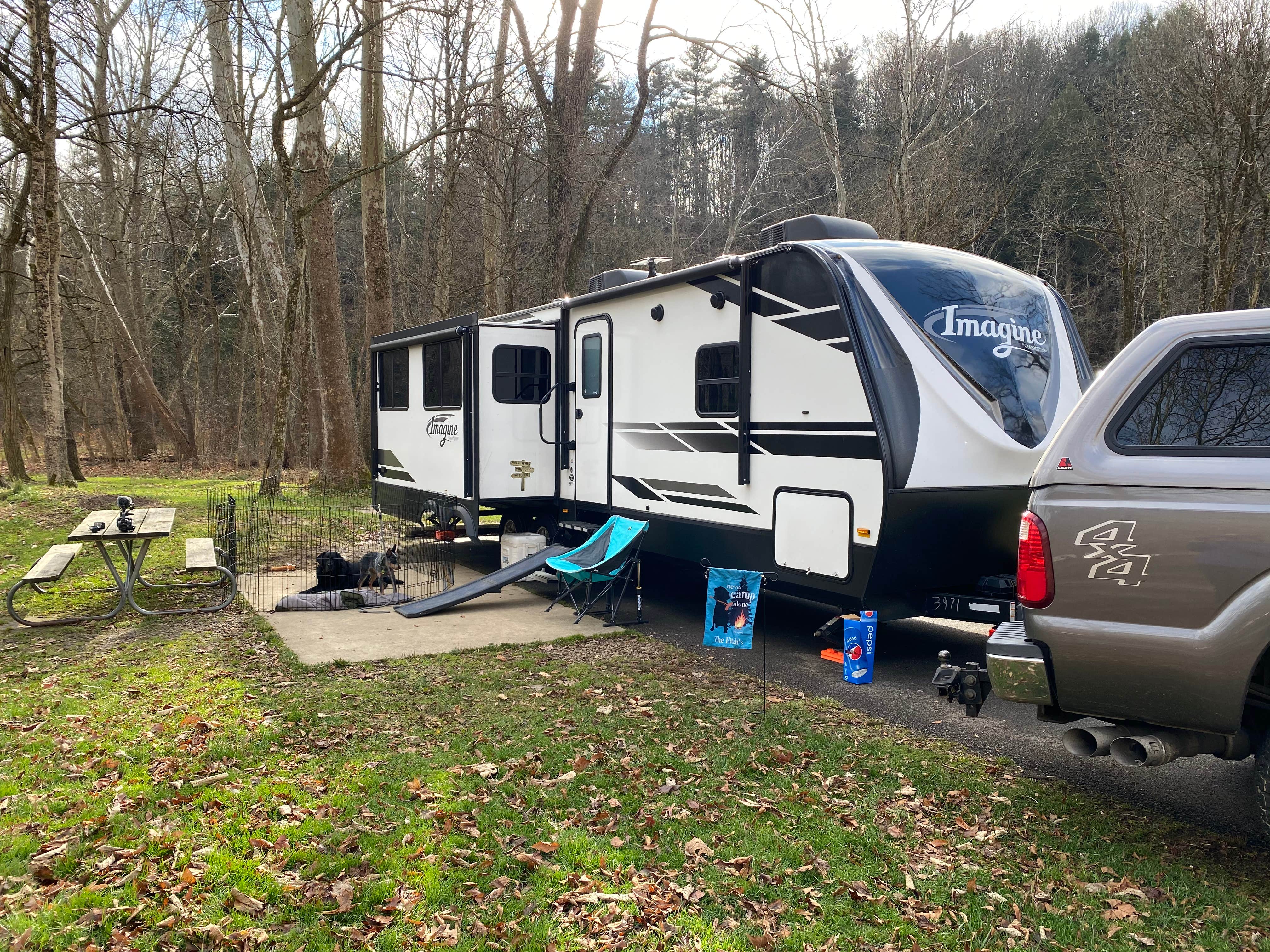 Andrea F.'s photo of rv camping at Mohican State Park Campground near Lucas, OH