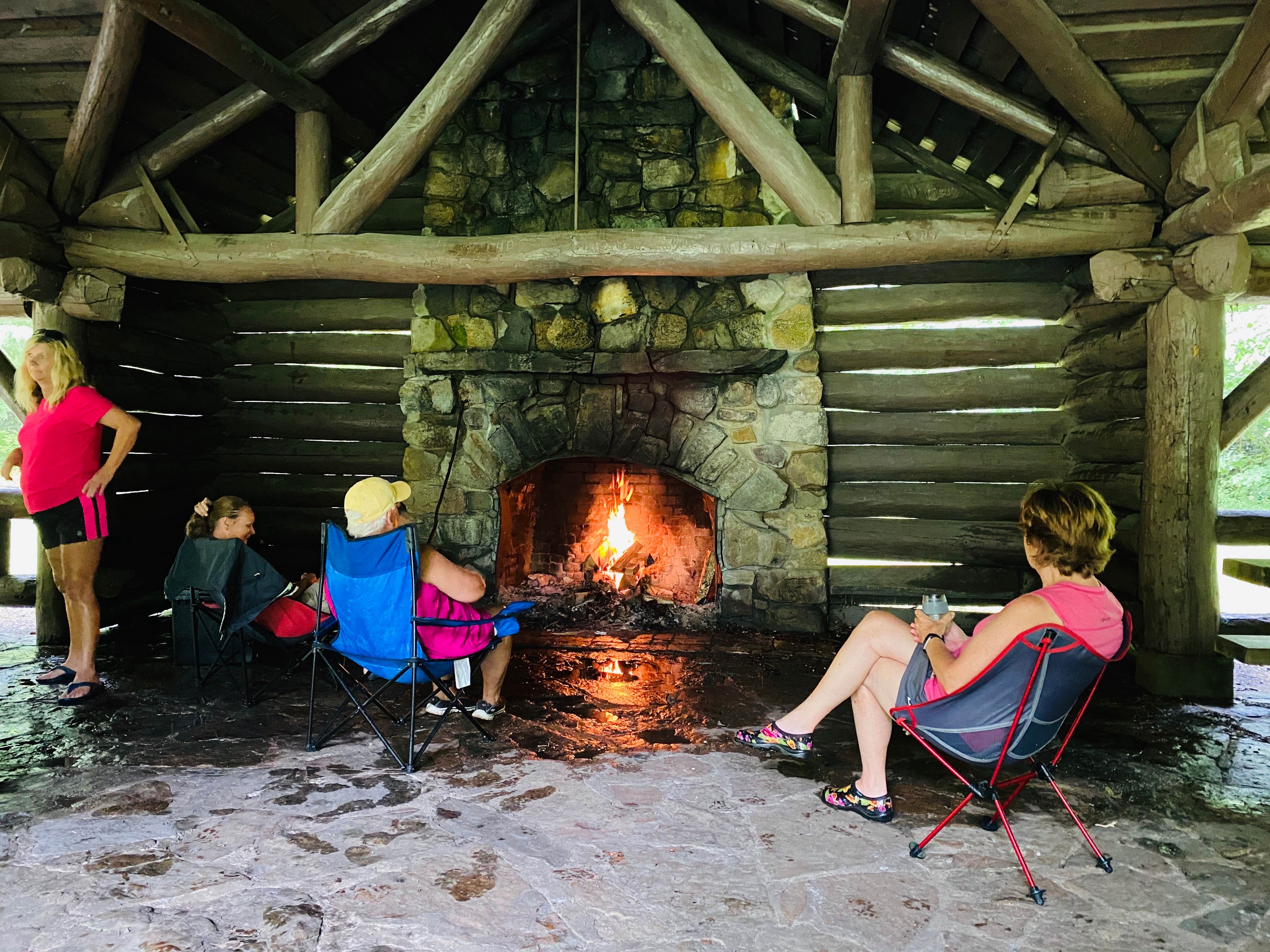 Camper submitted image from Backbone Rock Recreation Area Pavilions and Campground - 4