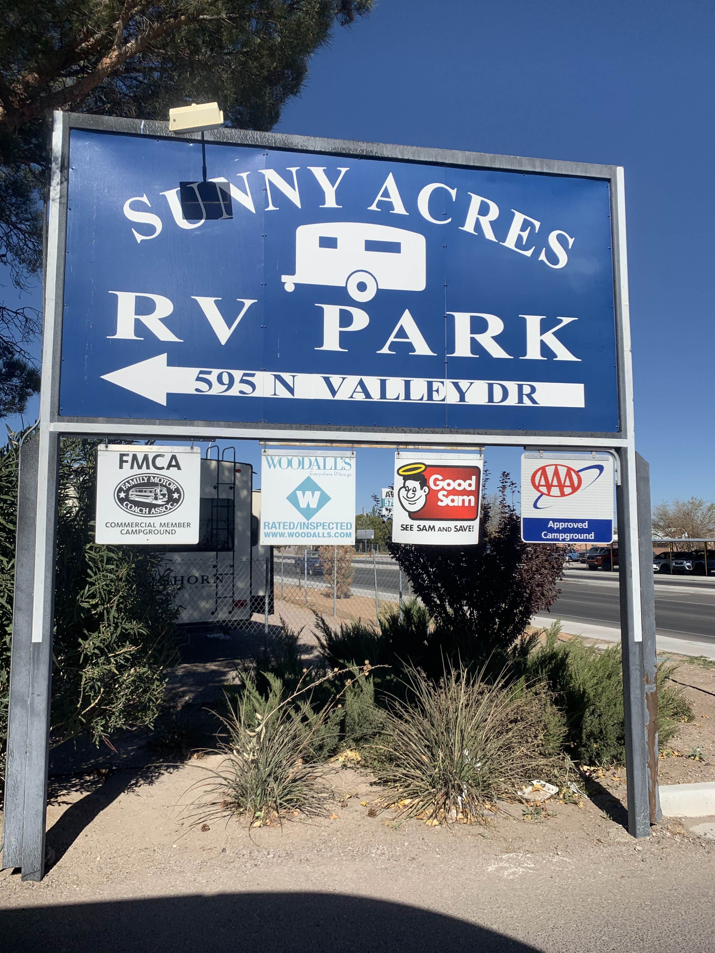 Camper-submitted photo at Sunny Acres RV Park near Fort Bliss, TX