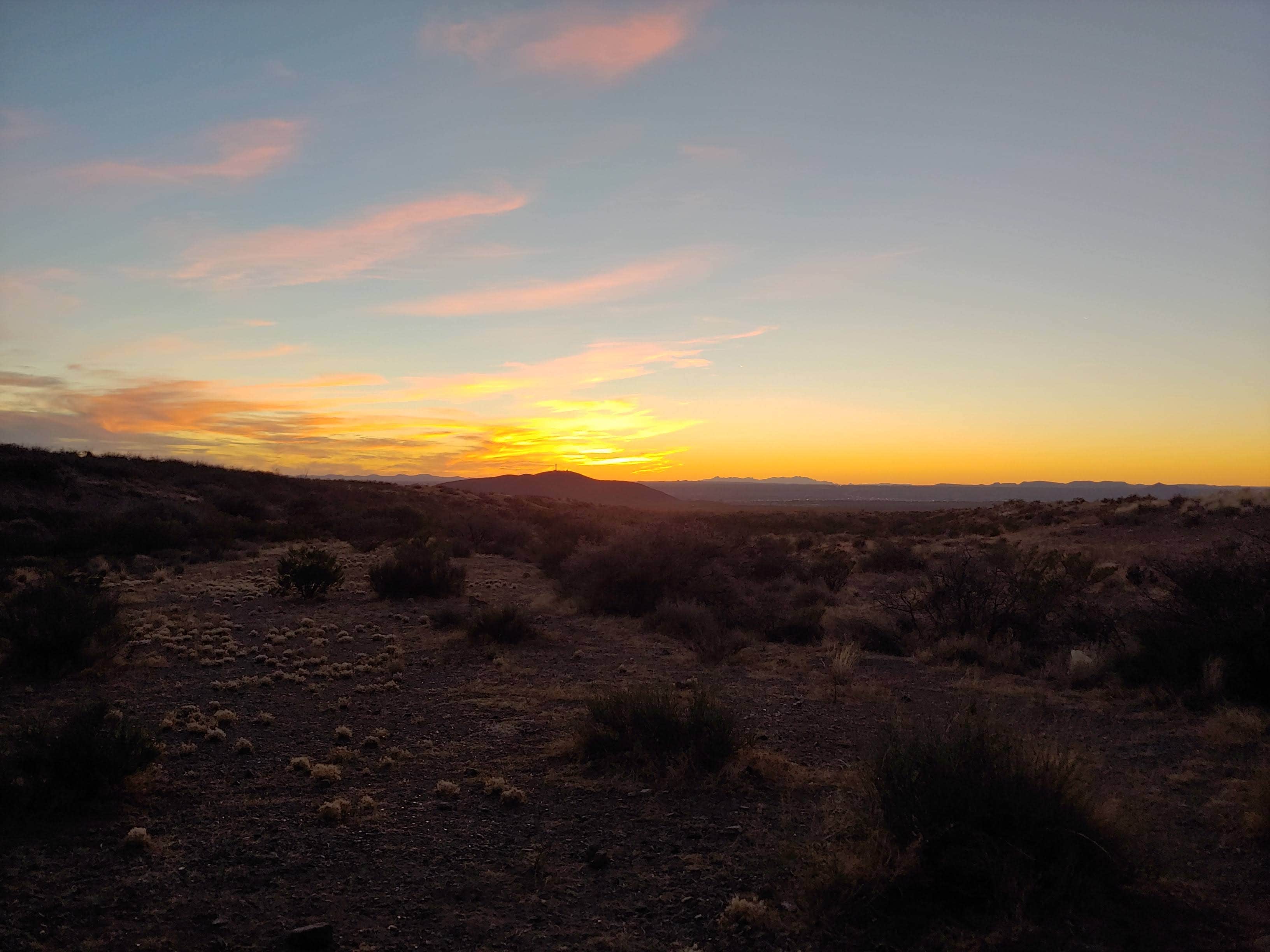 Laura M.'s photo of a dispersed camping area at Sierra Vista near Hatch, NM