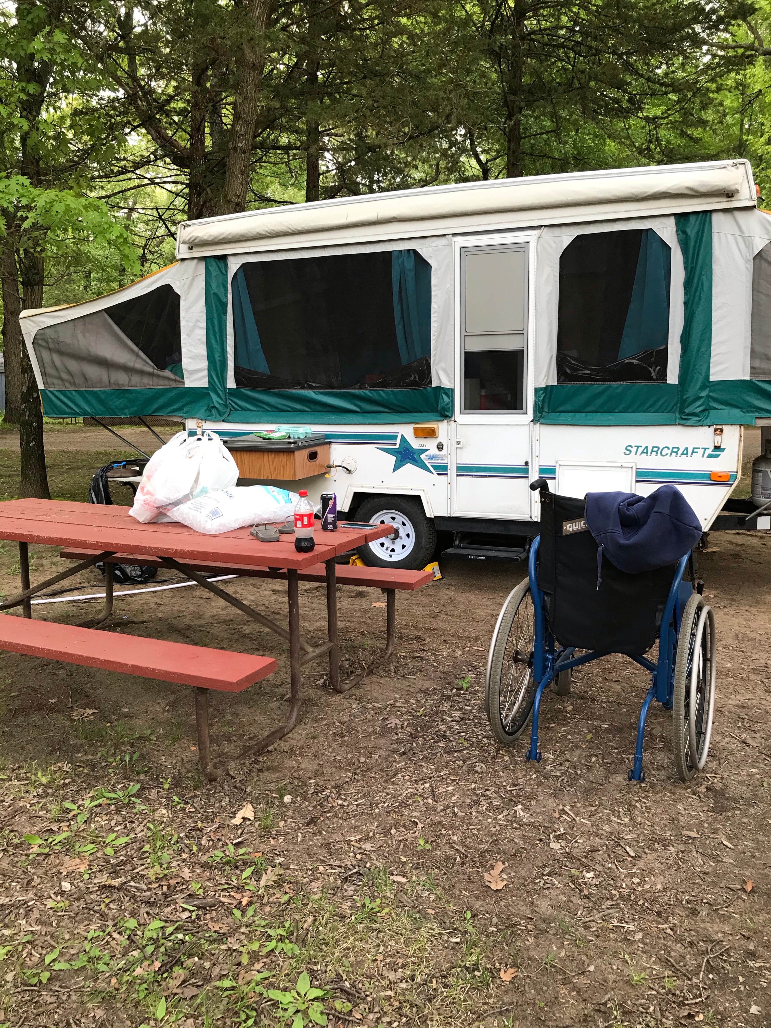 Kevin C.'s photo at Lake Arrowhead Campground near Coloma, WI