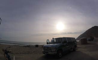 Courtney P.'s photo of rv camping at Canyon Campground — Leo Carrillo State Park Campground near Thousand Oaks, CA