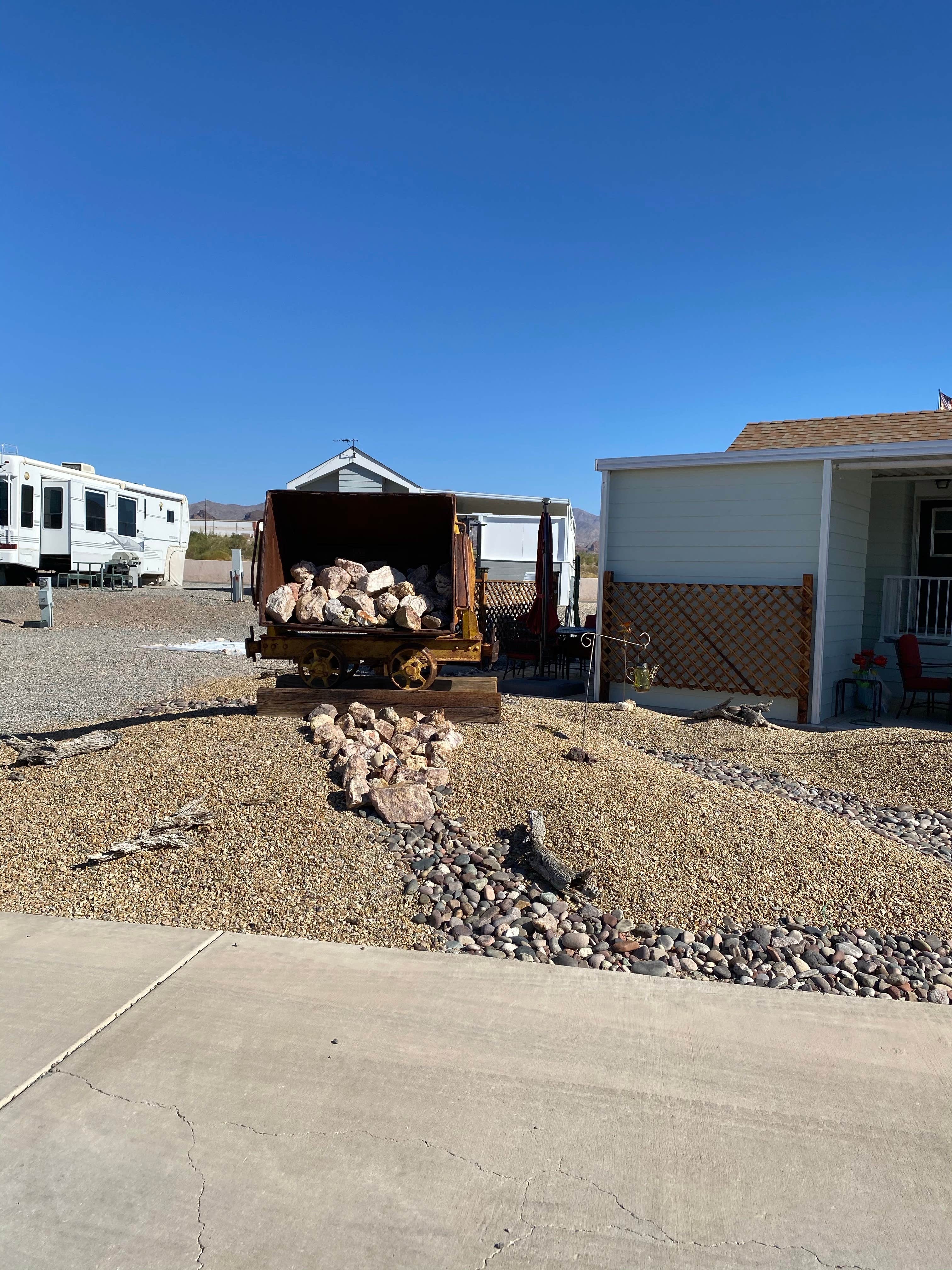 Brittney  C.'s photo of rv camping at Prospectors Park RV Resort near Yucca, AZ