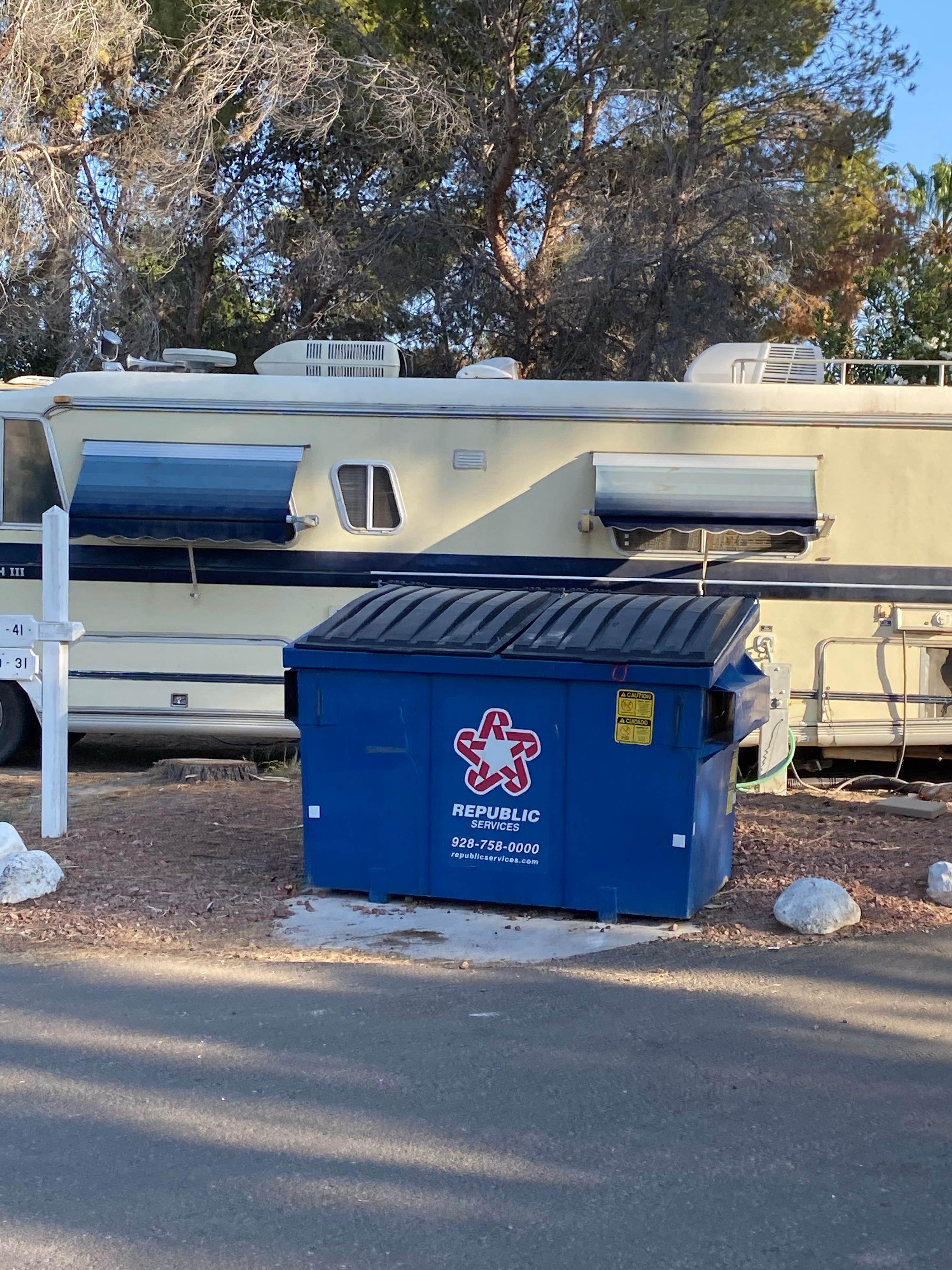 Brittney  C.'s photo of rv camping at Bullhead RV Park near Bullhead City, AZ