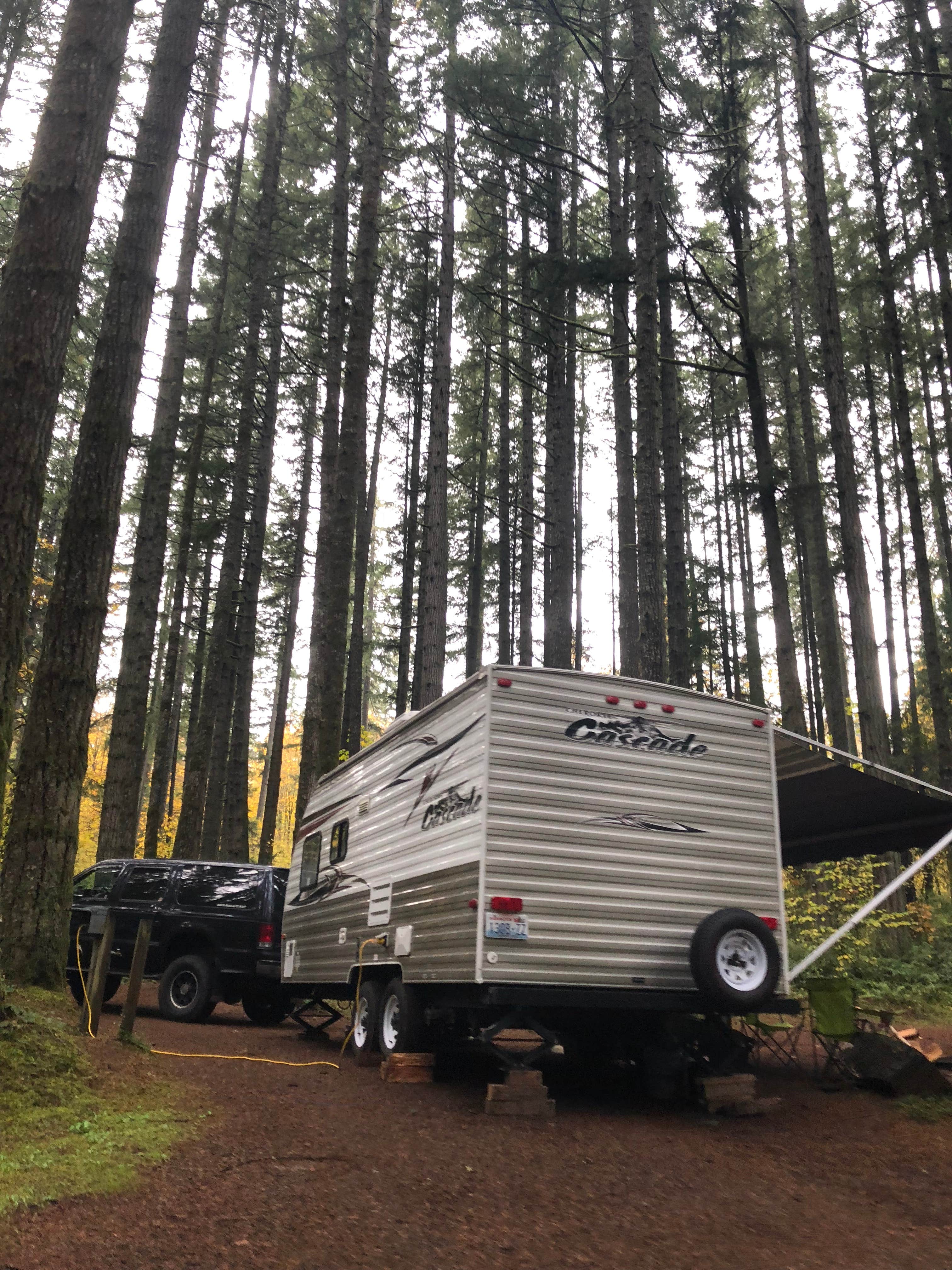 Alicia F.'s photo of rv camping at Silver Lake Resort near Castle Rock, WA