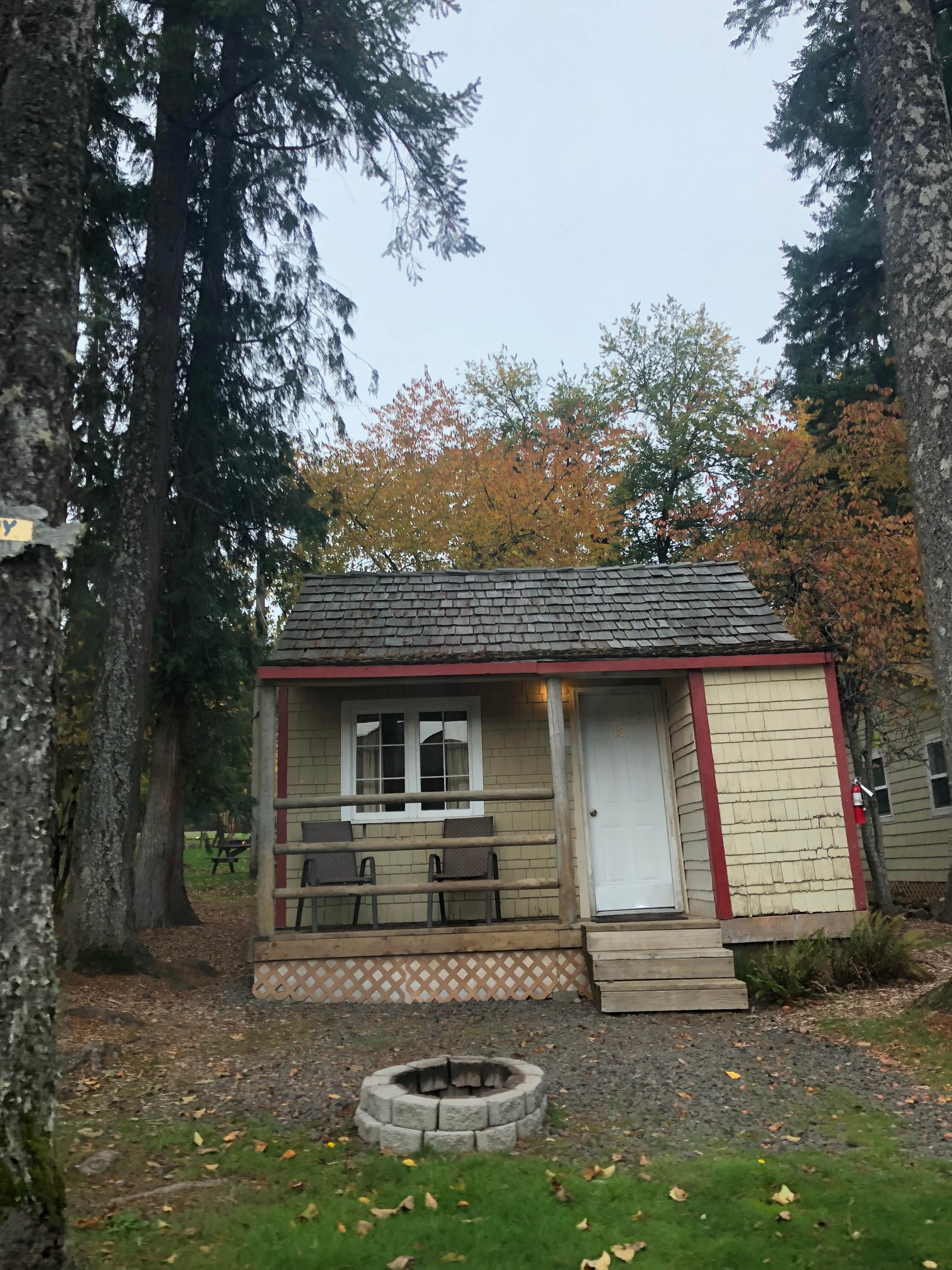 Alicia F.'s photo of a cabin at Silver Lake Resort near Woodland, WA