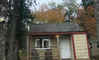 Alicia F.'s photo of a cabin at Silver Lake Resort near Rochester, WA