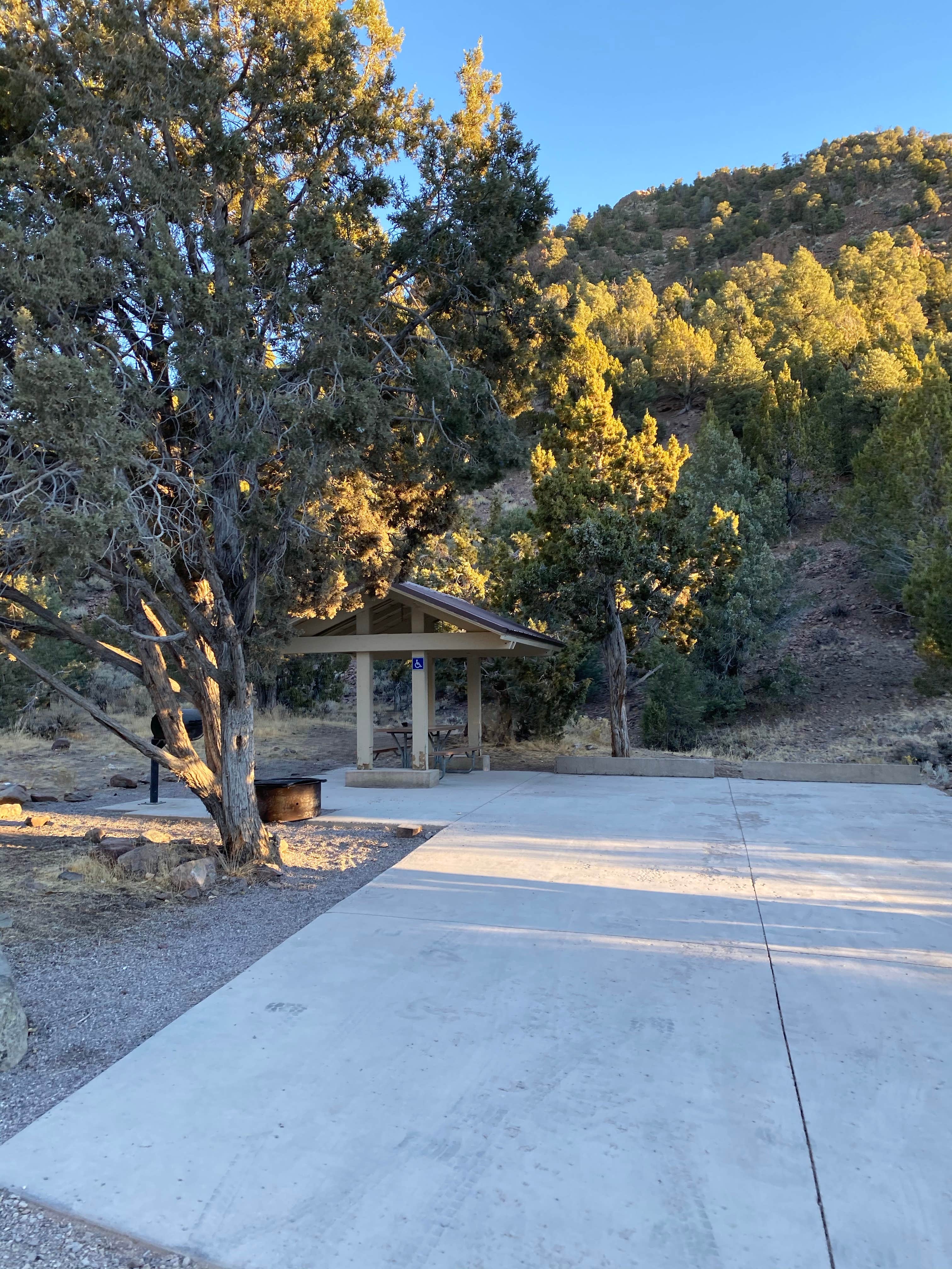 Camper-submitted photo at Horsethief Gulch Campground — Spring Valley State Park near Caliente, NV