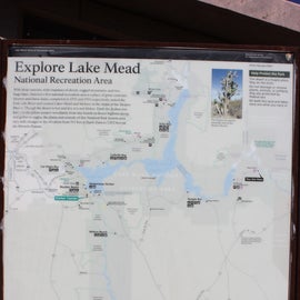 lake mead area map