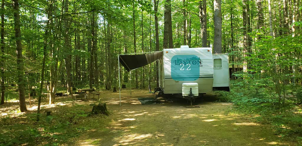 Jean C.'s photo of rv camping at Campton Campground near Dorchester, NH