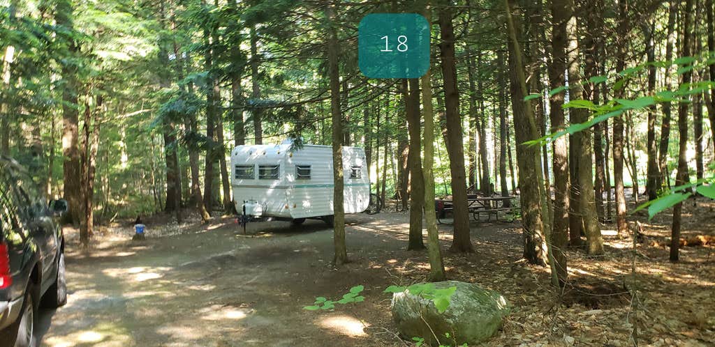 Jean C.'s photo of rv camping at Campton Campground near Dorchester, NH