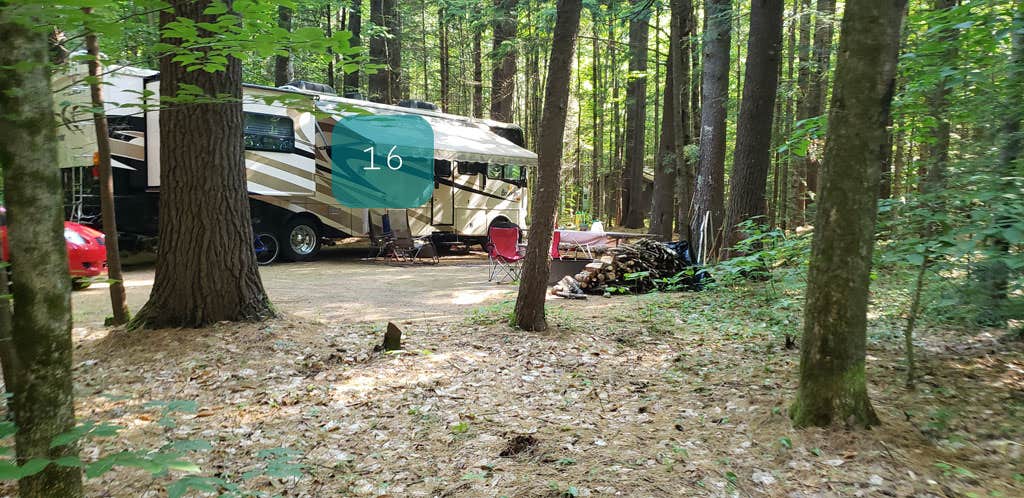 Jean C.'s photo of rv camping at Campton Campground near Dorchester, NH