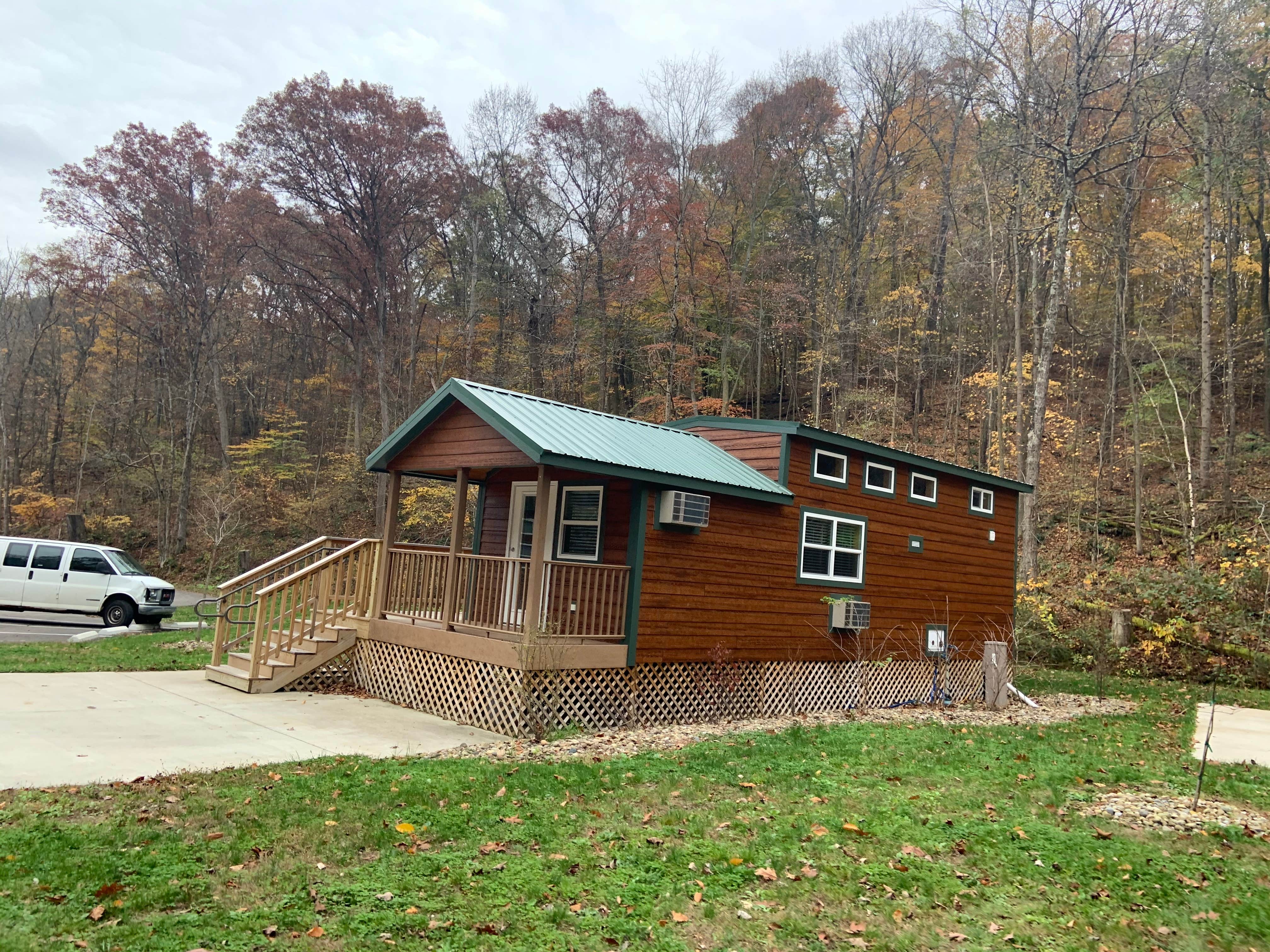 Brannon M.'s photo of a cabin at Piedmont Lake Marina & Campground near Malvern, OH