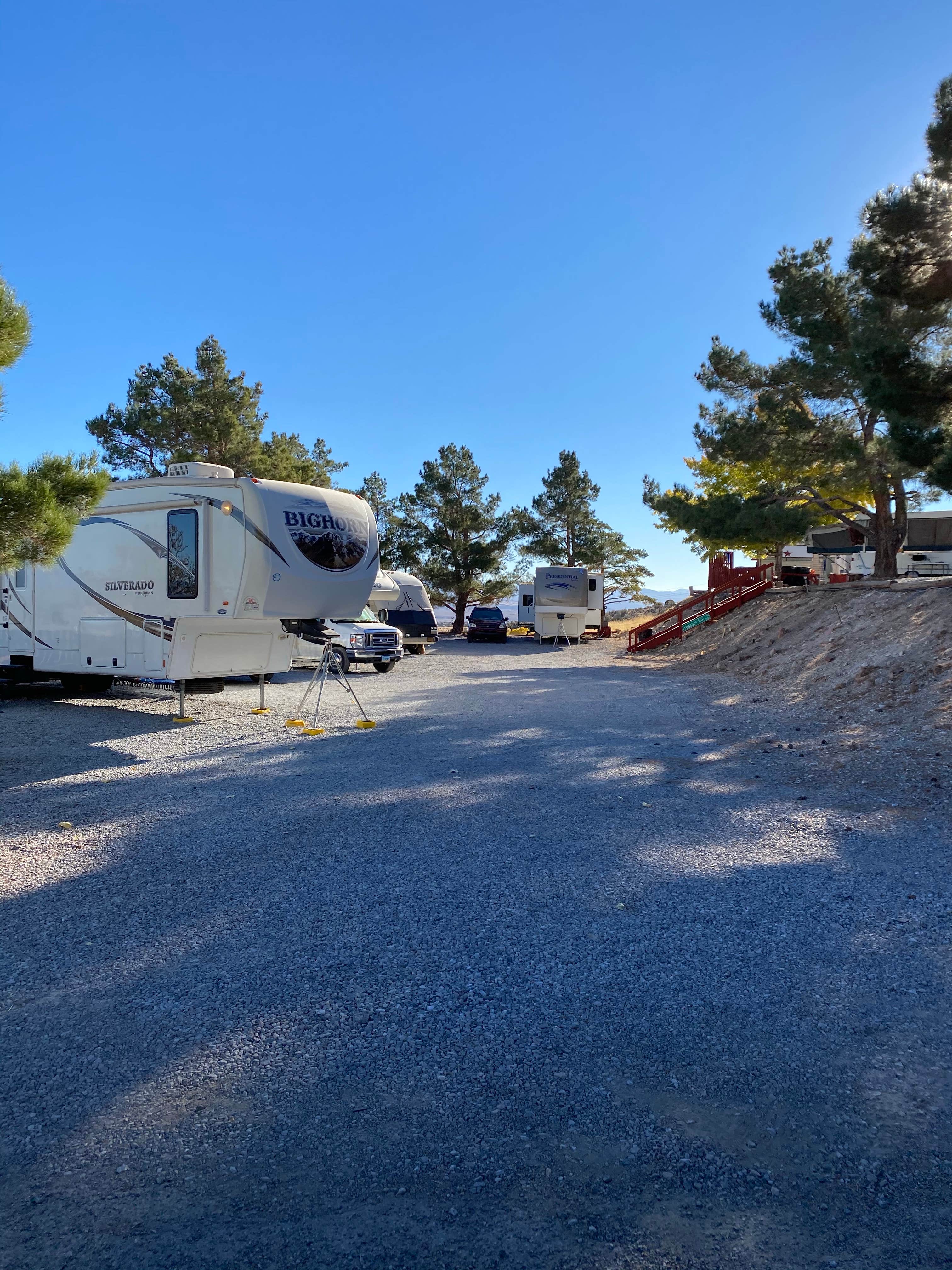 Brittney  C.'s photo of rv camping at Pioche RV Park & Campground near Panaca, NV