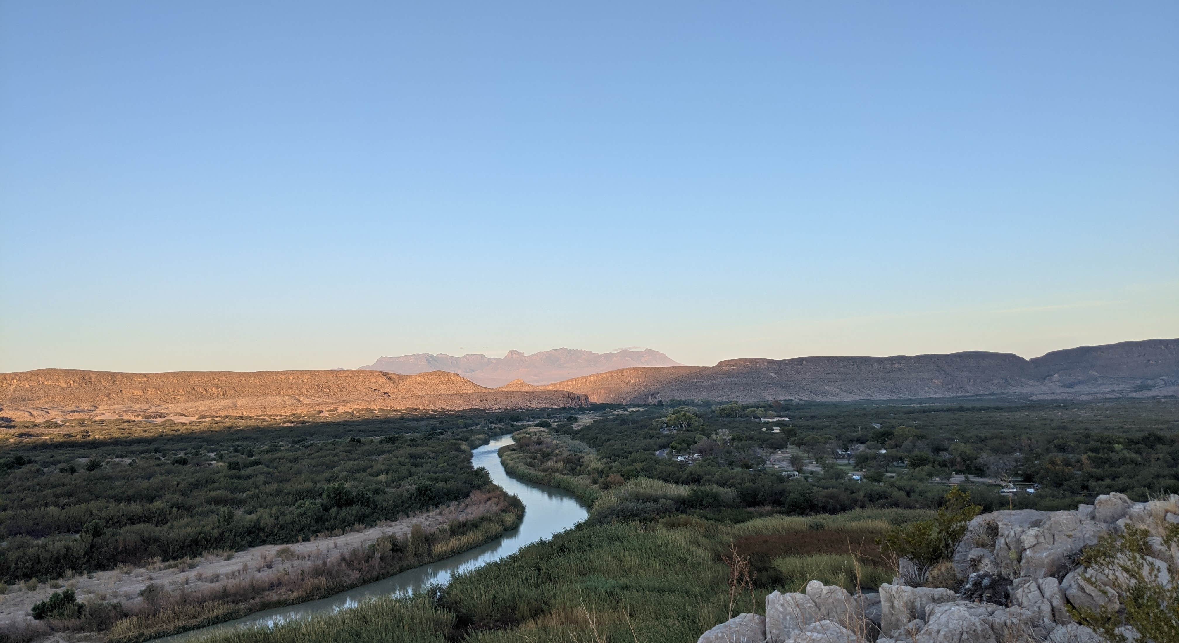 Roverside Campground Near Rio Grande Village Campground, Big Bend National Park